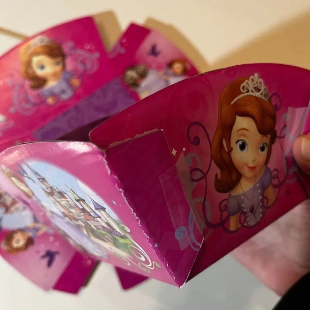 FREE w/any bundle / 2 Princess Cardboard Snack Bowls‎ (birthday)